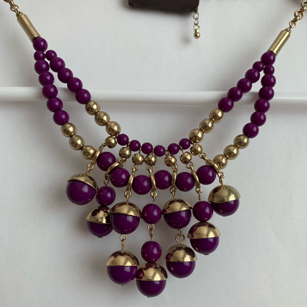 Purple The Limited Necklace Measures 205 Inches 11$